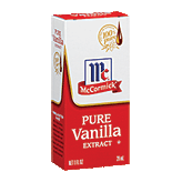 McCormick Pure Vanilla Extract Premium 100% Pure Left Picture